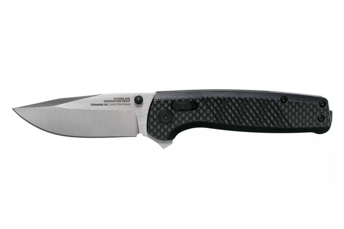 Couteau pliant SOG Terminus XR SGTM1025 manche G10/carbone 10,8cm noir