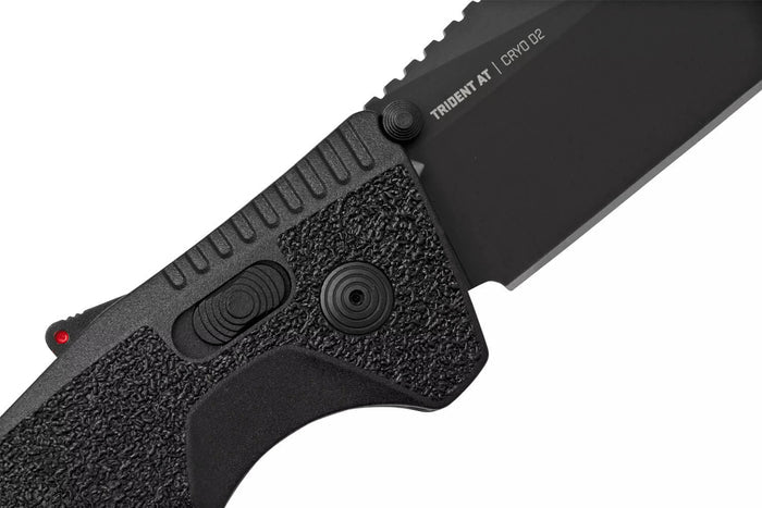 Couteau pliant SOG Trident AT SGTRIDBK manche en nylon/fibres de verre 13,5cm noir
