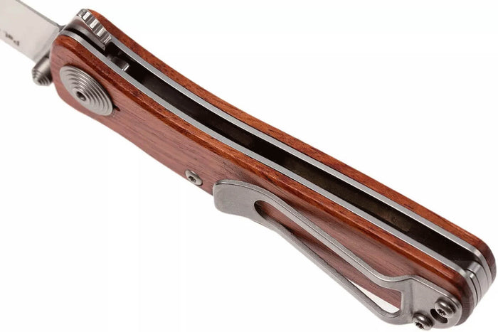 Couteau pliant SOG Twitch II SGTWI17 manche en bois naturel 9cm