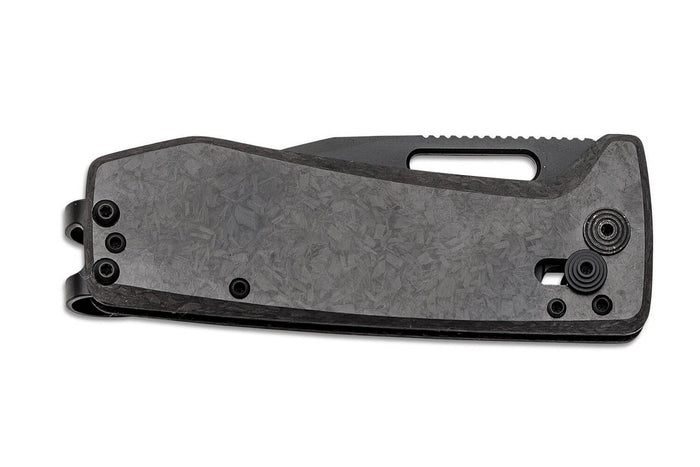 Couteau pliant SOG Ultra XR SGULTRAXRXHPBK manche en fibre de carbone noir 9,1cm