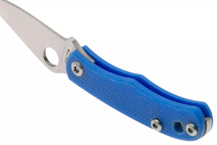 Couteau pliant Spyderco Bug C133GBKP manche 4,3cm en G10 bleu
