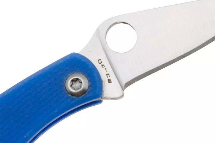 Couteau pliant Spyderco Bug C133GBKP manche 4,3cm en G10 bleu