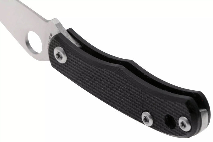 Couteau pliant Spyderco Bug C133GBKP manche 4,3cm en G10 noir