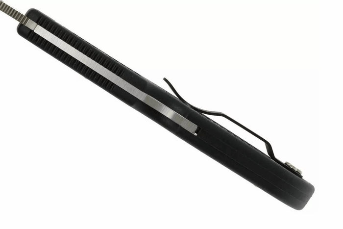 Couteau pliant Spyderco Endura 4 C10PGYW système Emerson en nylon/fibre de verre 12,6cm