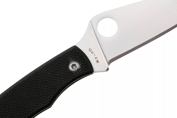 Couteau pliant Spyderco Grasshopper C138GBKP manche 7,2cm en G10 noir