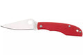 Couteau pliant Spyderco Grasshopper C138GRDP manche 7,2cm en G10 rouge