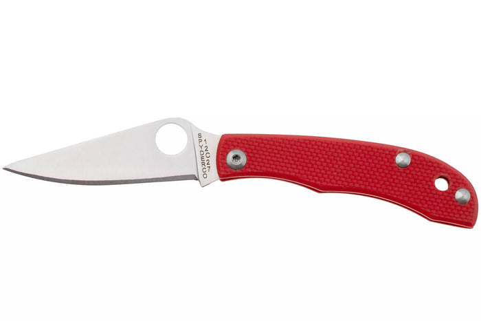 Couteau pliant Spyderco Honeybee C137GRDP manche 5,2cm en G10 rouge