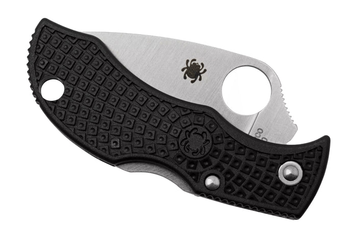 Couteau pliant Spyderco Manbug MBKLFP manche en nylon / fibres de verre noir 6,4cm