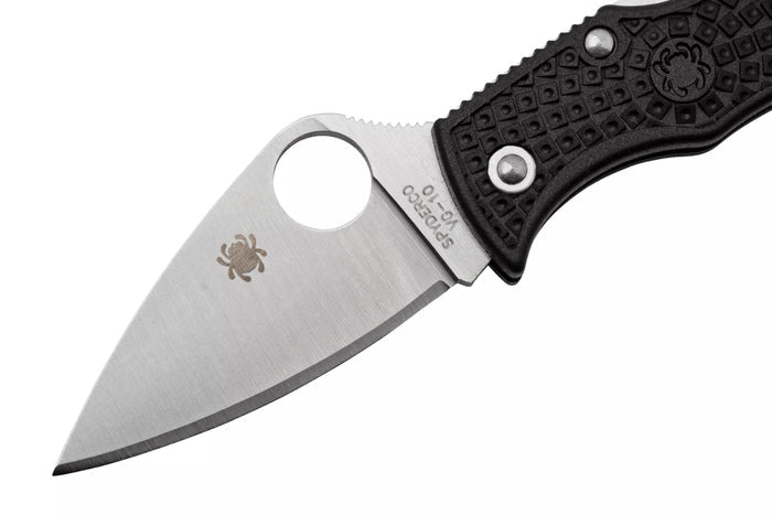 Couteau pliant Spyderco Manbug MBKLFP manche en nylon / fibres de verre noir 6,4cm