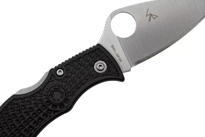 Couteau pliant Spyderco Manbug MBKLFP manche en nylon / fibres de verre noir 6,4cm