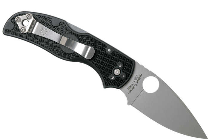 Couteau pliant Spyderco Native 5 C41PBK5 manche en nylon/fibre de verre noir 10,2cm