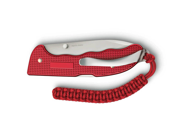 Couteau pliant Victorinox Evoke Alox 0.9415.D20 manche alox rouge 13,6cm