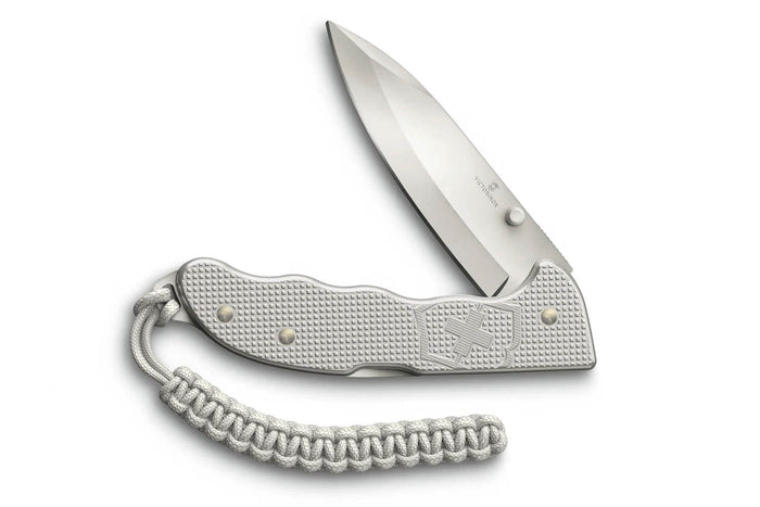 Couteau pliant Victorinox Evoke Alox 0.9415.D26 manche alox gris 13,6cm
