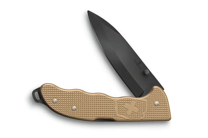 Couteau pliant Victorinox Evoke BS Alox 0.9415.DS249 manche alox beige 13,6cm
