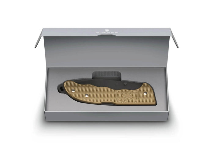 Couteau pliant Victorinox Evoke BS Alox 0.9415.DS249 manche alox beige 13,6cm