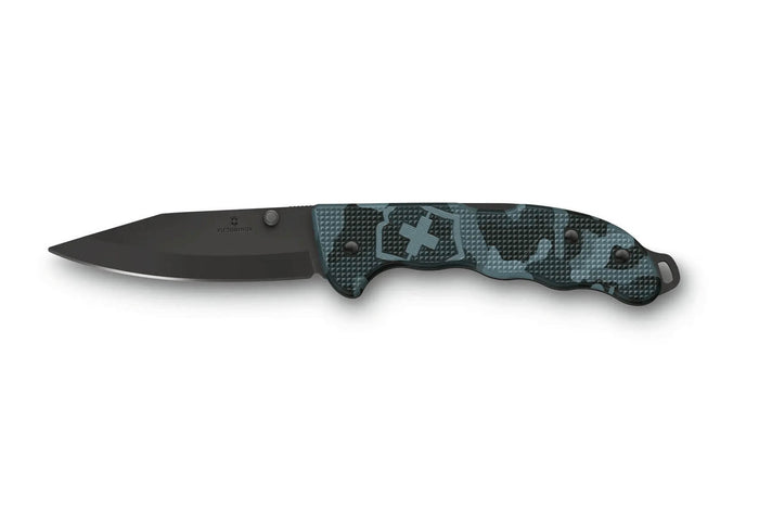 Couteau pliant Victorinox Evoke BSH Alox 0.9425.DS222 manche alox navy camouflage 13,6cm
