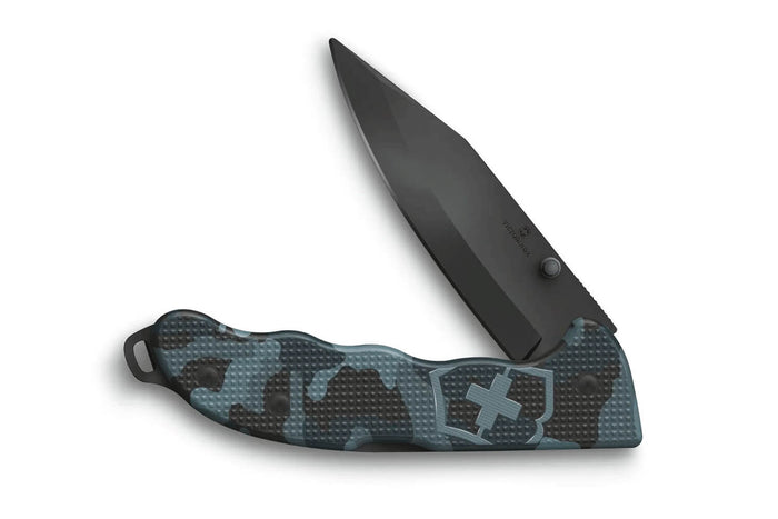 Couteau pliant Victorinox Evoke BSH Alox 0.9425.DS222 manche alox navy camouflage 13,6cm