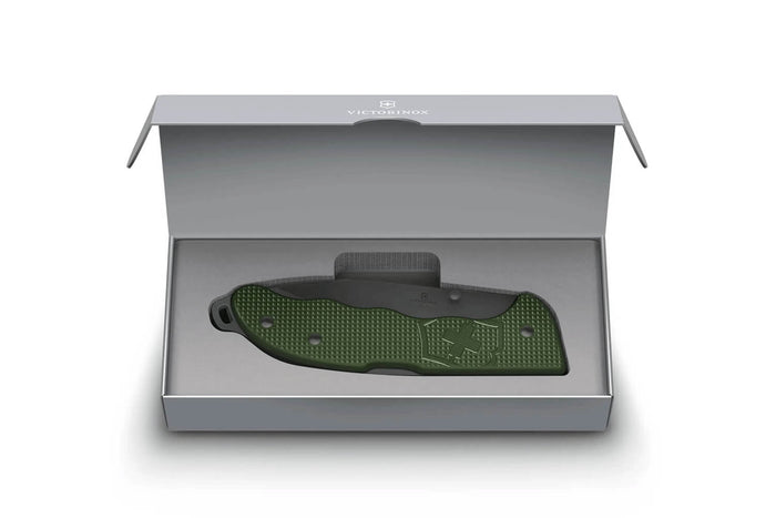 Couteau pliant Victorinox Evoke BSH Alox 0.9425.DS24 manche alox vert olive 13,6cm