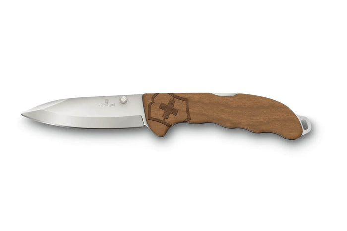 Couteau pliant Victorinox Evoke Wood 0.9415.D630 manche bois de noyer 13,6cm