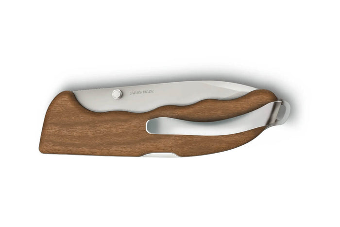 Couteau pliant Victorinox Evoke Wood 0.9415.D630 manche bois de noyer 13,6cm