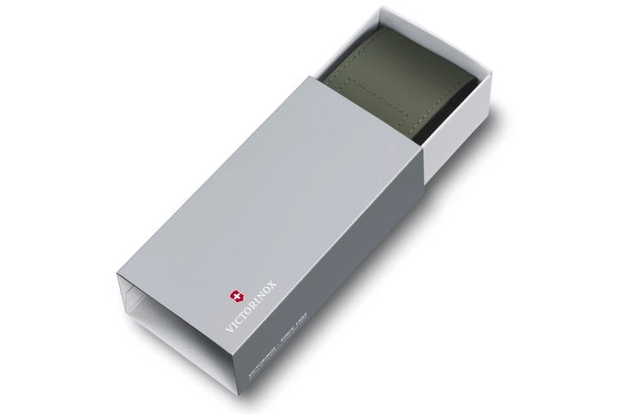 Couteau pliant Victorinox Hunter Pro M One Hand manche polyamide orange 13,6cm + étui toile kaki