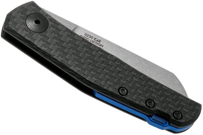 Couteau pliant Zero Tolerance ZT0230 manche fibre de carbone 9,5cm