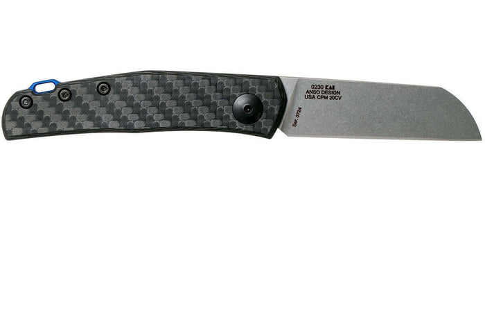 Couteau pliant Zero Tolerance ZT0230 manche fibre de carbone 9,5cm