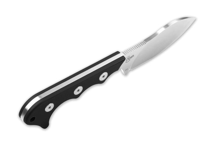Couteau QSP Neckmuk 125A lame 7,3cm avec étui en kydex