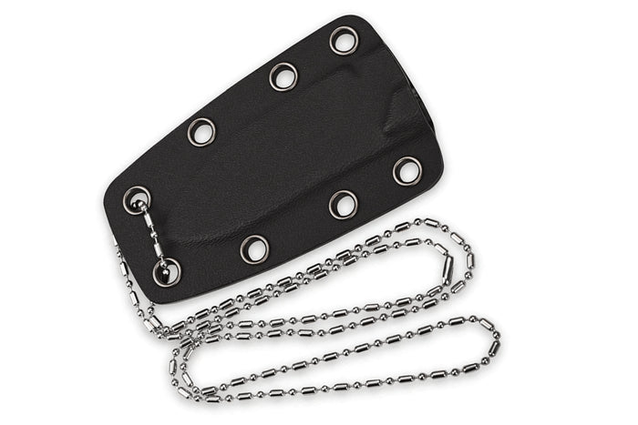 Couteau QSP Neckmuk 125A lame 7,3cm avec étui en kydex