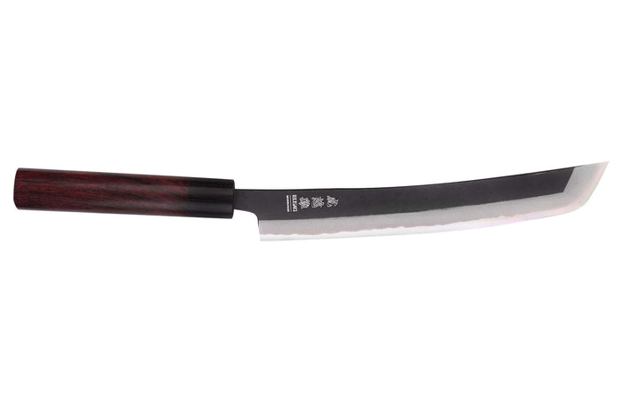 Couteau sakimaru 24cm japonais artisanal Wusaki Sakimaru BS1