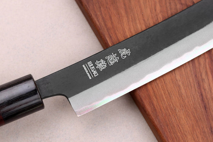 Couteau sakimaru 24cm japonais artisanal Wusaki Sakimaru BS1