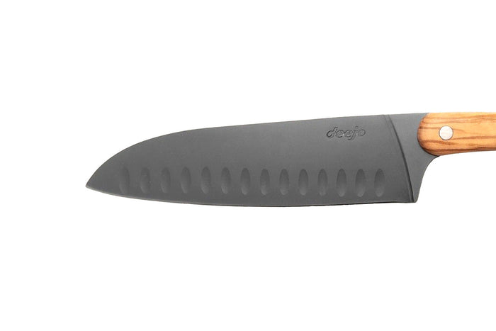 Couteau sankai Deejo 17cm manche en bois d'olivier