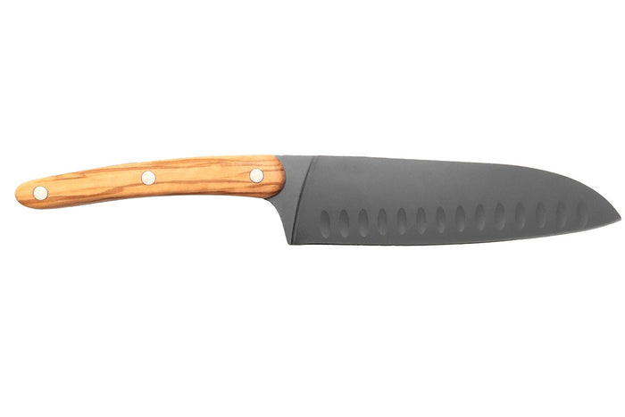 Couteau sankai Deejo 17cm manche en bois d'olivier