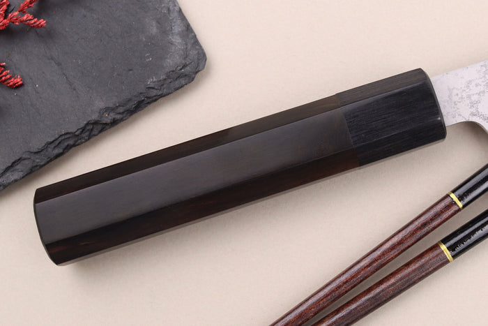 Couteau santoku 16,5cm japonais artisanal Makoto Kurosaki VG7 Damas