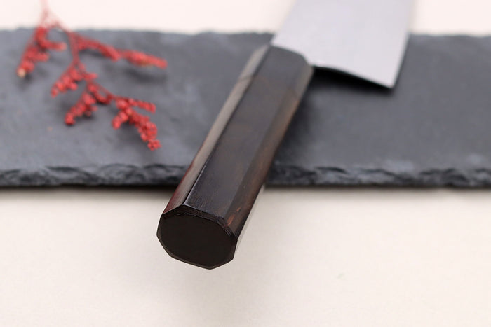 Couteau santoku 16,5cm japonais artisanal Makoto Kurosaki VG7 Damas