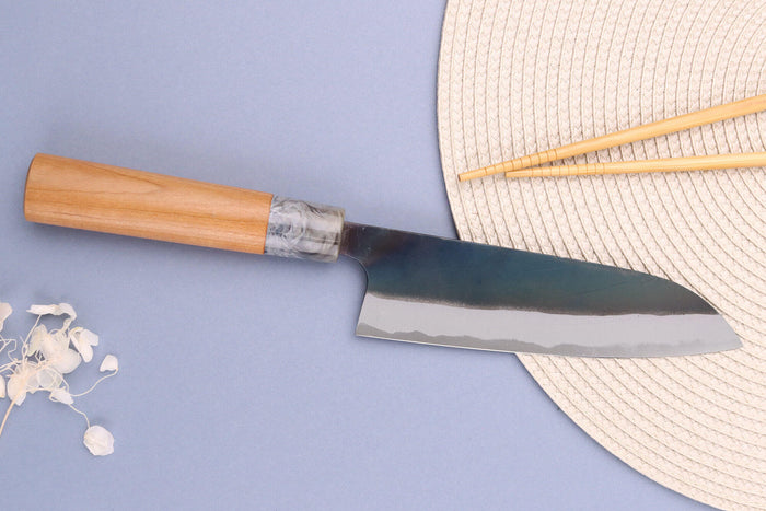 Couteau santoku 16,5cm japonais artisanal Masakage Mizu