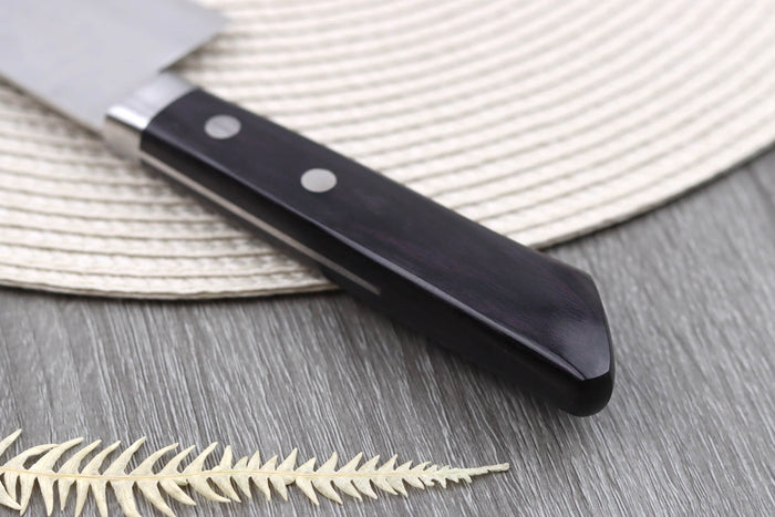 Couteau santoku 16,5cm japonais artisanal Masutani VG10 Damas