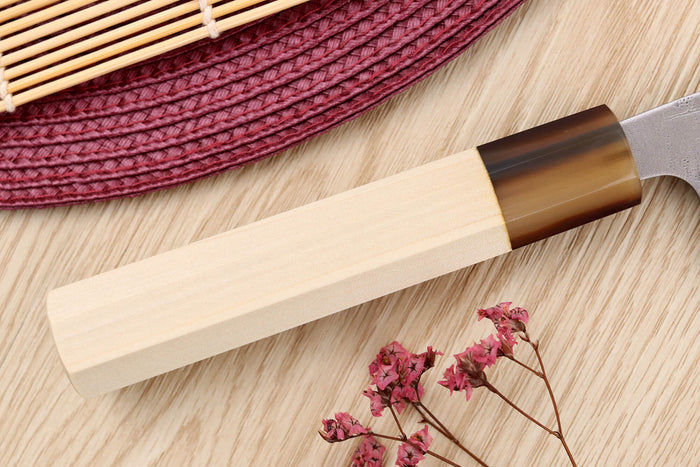 Couteau santoku 16,5cm japonais artisanal Yuzo Haruto Damas