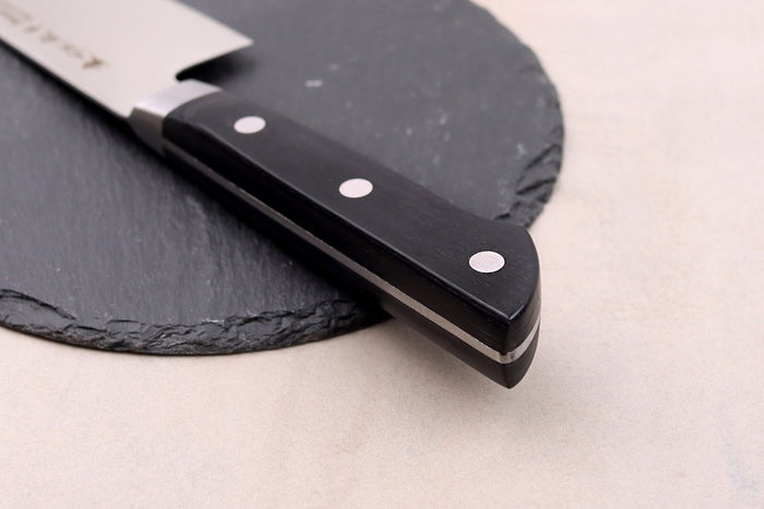 Couteau santoku 17cm japonais Satake Cutlery Black Pakkawood