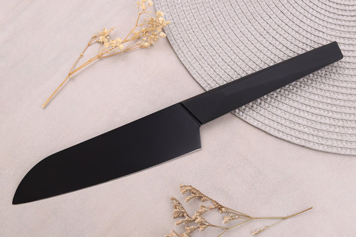 Couteau santoku 17cm japonais Satake Cutlery Black