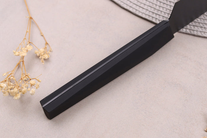 Couteau santoku 17cm japonais Satake Cutlery Black