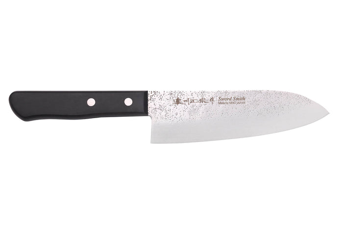 Couteau santoku 17cm japonais Satake Cutlery Nashiji