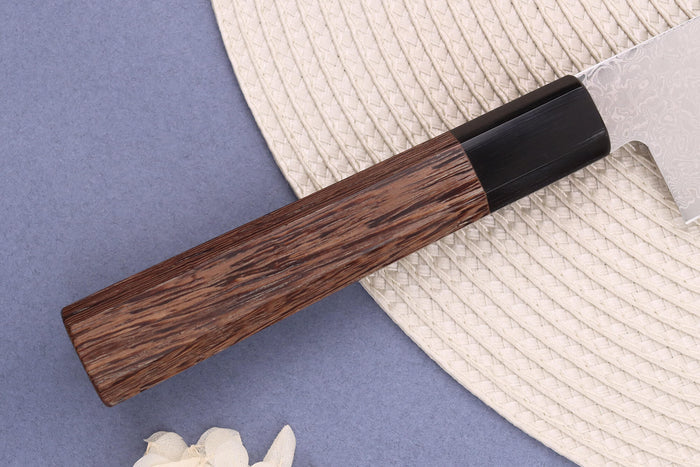 Couteau santoku 18cm japonais Sakai Takayuki Ginga damas