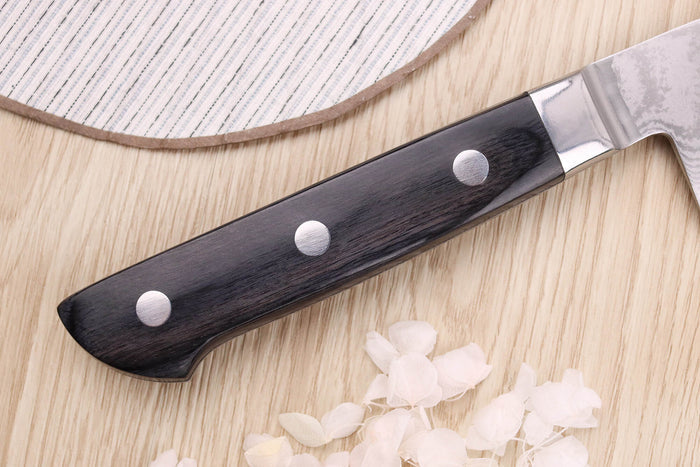 Couteau santoku 18cm japonais Satake Cutlery damas 69 couches