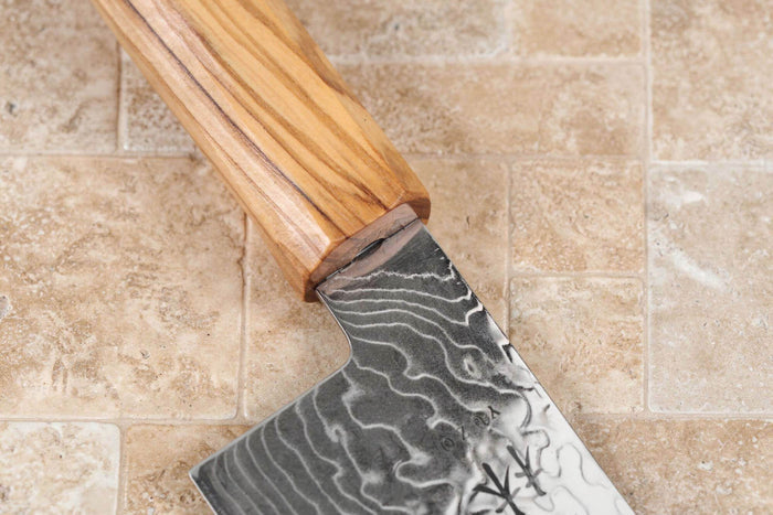 Couteau santoku 18cm japonais Yuzo Ryuho Damas SG2