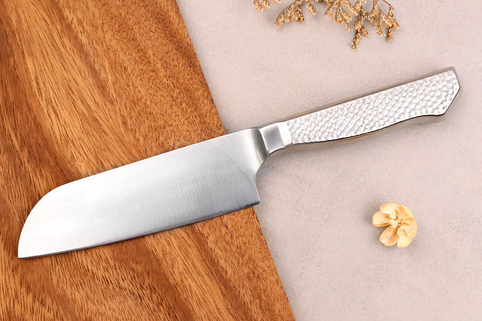 Couteau santoku alvéolé japonais Glestain Home Series 13cm