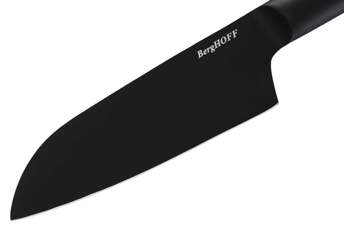 Couteau santoku Berghoff DiNA Boron lame noire antiadhésive 16cm