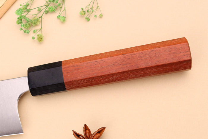 Couteau santoku japonais artisanal Shibata Koutetsu AS 16,5cm