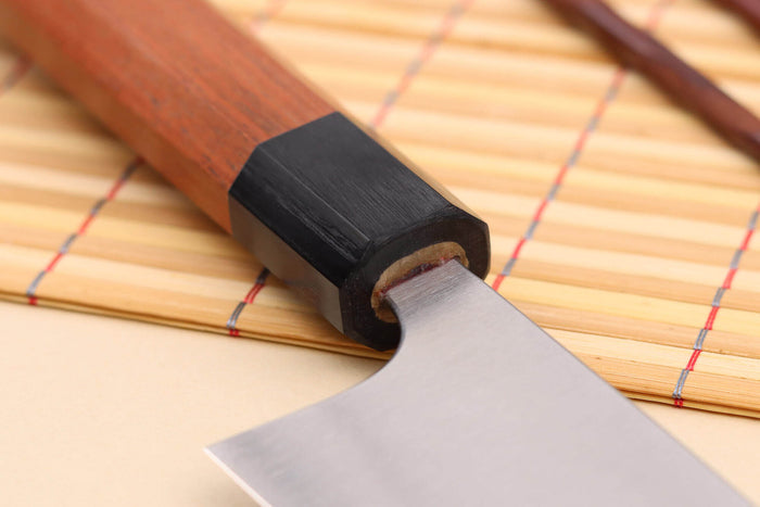 Couteau santoku japonais artisanal Shibata Koutetsu AS 16,5cm