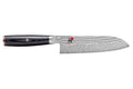 Couteau santoku japonais Miyabi 5000FCD lame 18cm damas 48 couches manche pakkawood